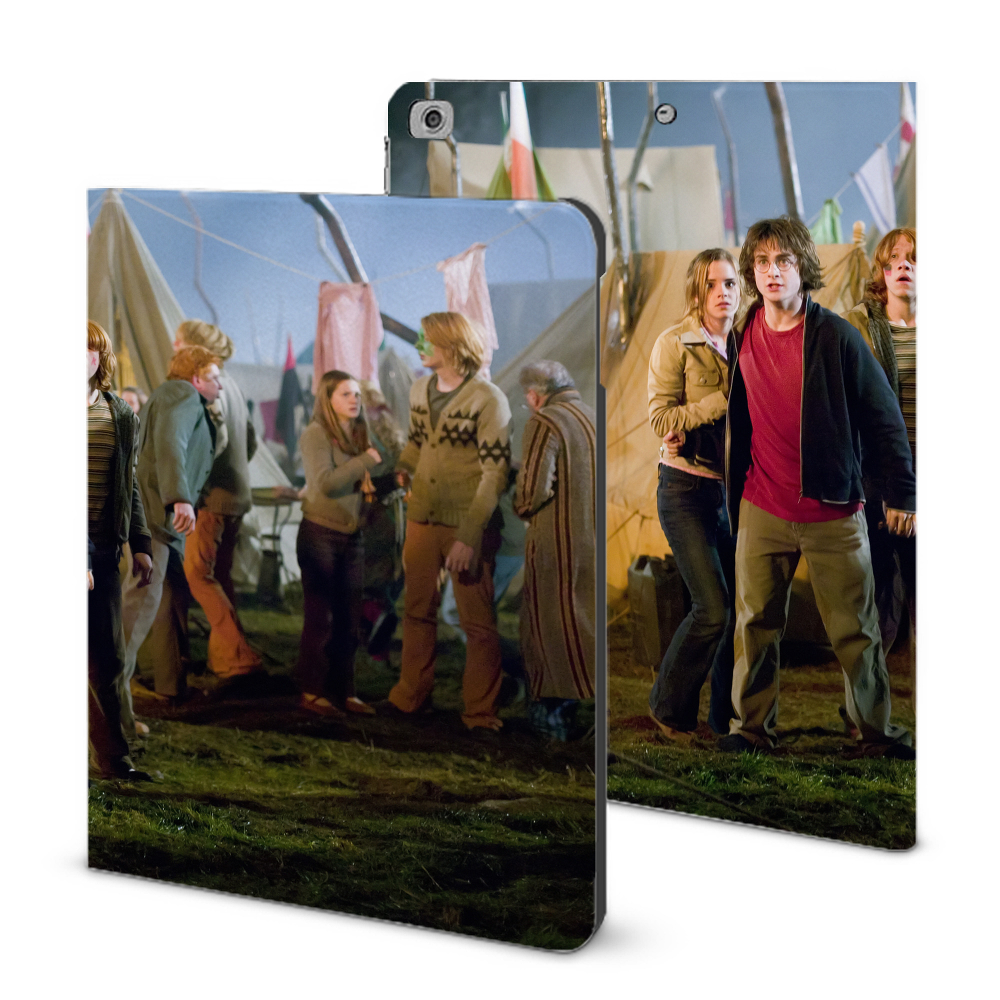 （画像用） Harry Potter ハリー・ポッターシリーズ IPad ケース ブック型 PUレザー TPU 耐衝撃 軽量 薄型 ペン収納なし 全面保護 IPad 各モデル対応